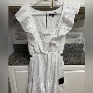 Lulu dress white size large